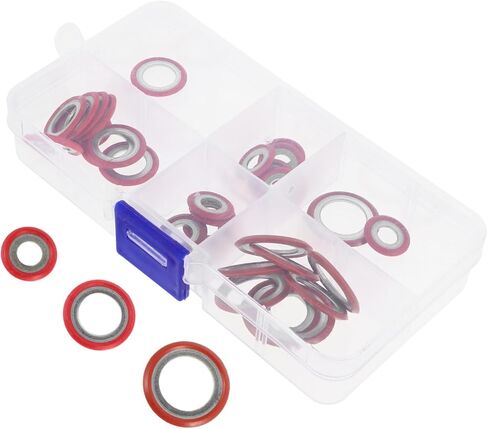 Pretyzoom 30pcs طقم مجموعة حلقات ختم لمكيفات الهواء أدوات إصلاح السيارات in Saudi Arabia