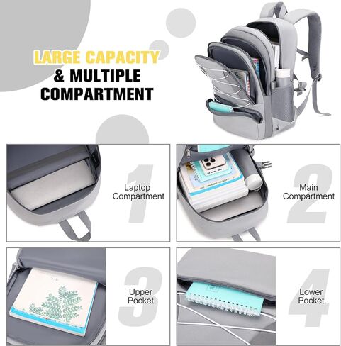 Bevalsa Backpack for Boys, School Bags for Kids with Sling Bag, Bookbag for Boys Girls Children Teens Backpacks for Elementary Middle High school Student, Bookbag Set with USB Charging Port(Black) in Kuwait