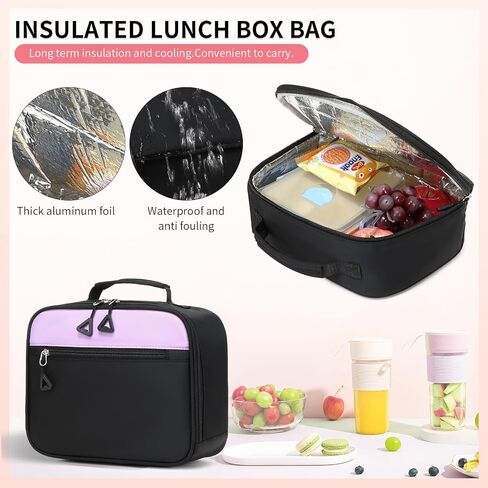 3PCS School Backpack for Girls with Lunch Box Teen Girl Backpack Set Elementary Middle High School Bag Large Cute Bookbags Kids Book Bag in Kuwait