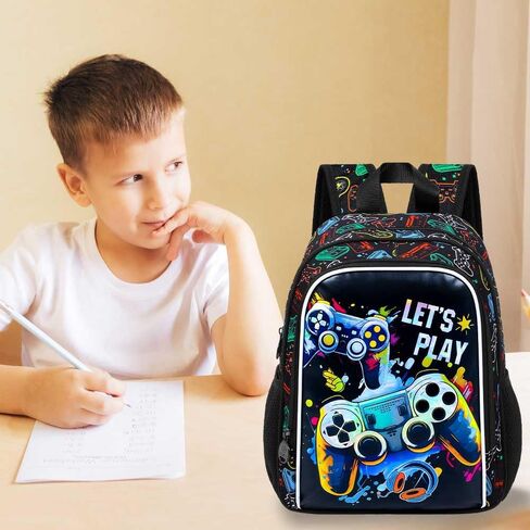UFNDC Toddler Backpack for Boys, Kids Cute Truck Preschool Bookbag, Kindergartenschool Bag in Kuwait