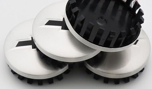 4 Wheel caps for Suburban Silverado Tahoe 2014-2021 3.25" 83mm Center HUB CAPS Brushed Finish in Saudi Arabia