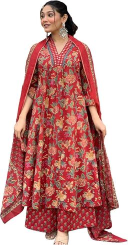 مصممة النساء الهنديات Anarkali بدلة جميلة TUNIC TUNIC KURTI PANT. in Saudi Arabia