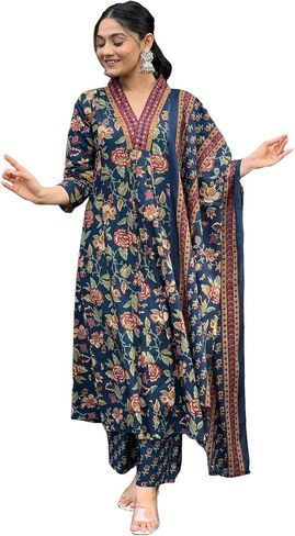 مصممة النساء الهنديات Anarkali بدلة جميلة TUNIC TUNIC KURTI PANT. in Kuwait