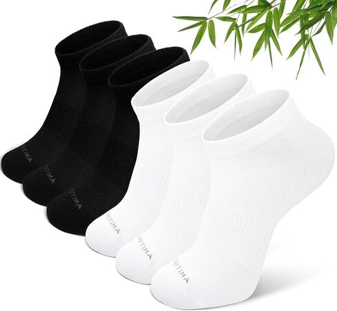 كايديانو الخيزران الجوارب الكاحل في الكاحل: لا عرض الجوارب منخفضة القطع للرجال الرياضة الرياضية الرقيقة الرقيقة التي تنفد 6 أزواج in Kuwait