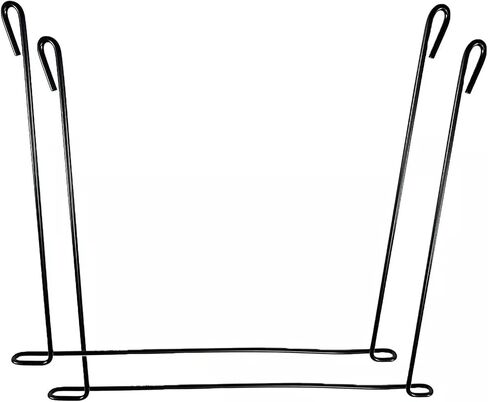 Set of 2 Stainless Steel 24" x 21" Straight Mudflap Hold Down Mud Flap Anti-Sail Bracket in Saudi Arabia