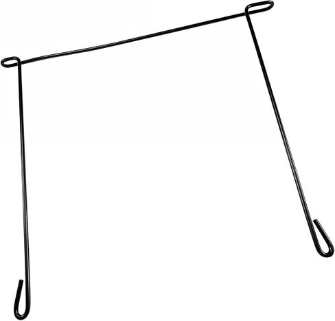 Set of 2 Stainless Steel 24" x 21" Straight Mudflap Hold Down Mud Flap Anti-Sail Bracket in Saudi Arabia