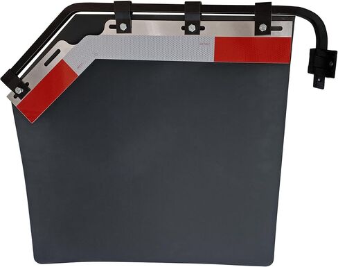 Angled Bar Type Mud Flap Hangers for Semi Trucks Square Steel Mudflap Hangers in Kuwait