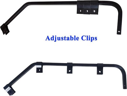 Angled Bar Type Mud Flap Hangers for Semi Trucks Square Steel Mudflap Hangers in Kuwait