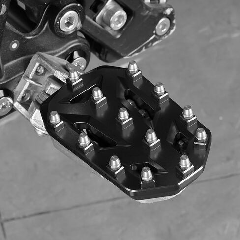دراجة الأوساخ أوتاد القدم الأصلية دواسة موسعة 6061 دواسات CNC الألومنيوم تراحة ل Srron Light Bee X/S Segway X160 X260 Talaria Sting/MX3/MX4 ، Black in Kuwait