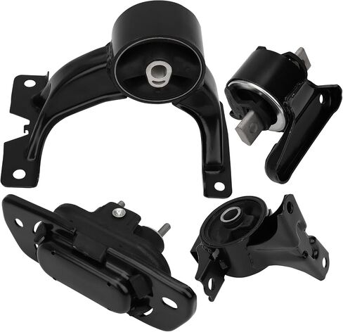 4pcs محرك محرك Mount & Automatic Transmission مجموعة متوافقة مع Chrysler 200 Dodge Avenger 3.6L 2011-2014 ؛ رحلة 2011 2012 2013 2014 2015 2015 2017 2018 in Saudi Arabia