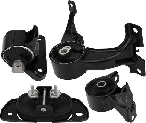 4pcs محرك محرك Mount & Automatic Transmission مجموعة متوافقة مع Chrysler 200 Dodge Avenger 3.6L 2011-2014 ؛ رحلة 2011 2012 2013 2014 2015 2015 2017 2018 in Saudi Arabia