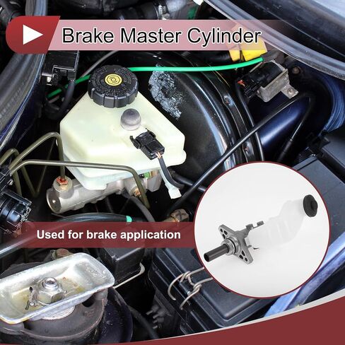 1 PC Brake Master Cylinder لتويوتا أفالون 2005-2007 أسطوانة رئيسية هيدروليكية مع الخزان in Saudi Arabia
