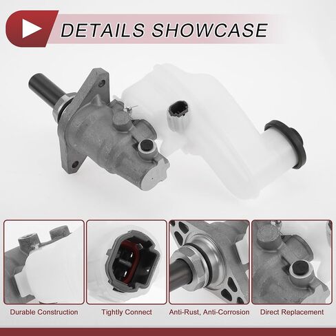1 PC Brake Master Cylinder لتويوتا أفالون 2005-2007 أسطوانة رئيسية هيدروليكية مع الخزان in Saudi Arabia