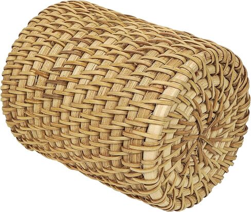 Handmade Rattan Pencil Holder, Pen Holder, Wicker Makeup Brush Holder, Makeup Holder, Pencil Cup, Desk Cup Holder, Toothbrush Cup for Small Items, Office & Home Desktop Organizer in Kuwait