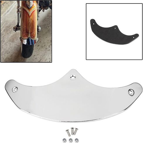 Chrome Front Rear Fender Tip Trim Mudguard Tip For Harley Fat Boy FLSTF 1989-2006 1990 1991 1993 1994 1995 in Saudi Arabia