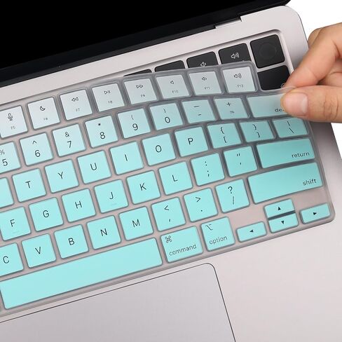 2 Pack Keyboard Cover for 2025-2023 MacBook Air 13" 15" M4 M3 M2, 2025-2021 MacBook Pro 14" 16" M4 M3 M2 M1 Pro/Max, Ultra Thin Keyboard Skin for 14.2" 16.2" MacBook Pro /13.6" 15.3" MacBook Air, US in Saudi Arabia