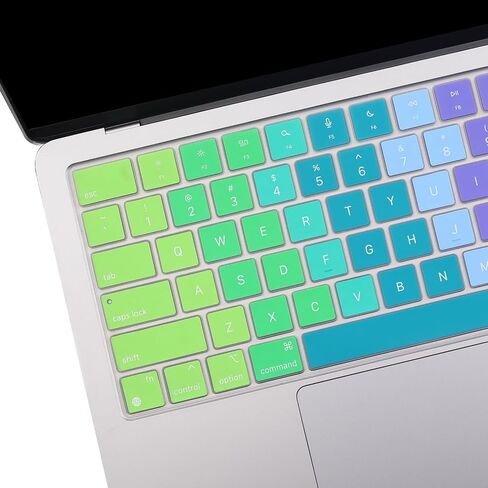 2 Pack Keyboard Cover for 2025-2023 MacBook Air 13" 15" M4 M3 M2, 2025-2021 MacBook Pro 14" 16" M4 M3 M2 M1 Pro/Max, Ultra Thin Keyboard Skin for 14.2" 16.2" MacBook Pro /13.6" 15.3" MacBook Air, US in Saudi Arabia