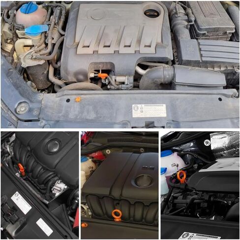 Gzyf 1x Post Dipstick استبدال VW 2.5L 5Cyl Beetle ، Jetta ، Golf ، Rabbit 2005-2013 in Saudi Arabia