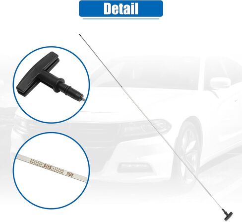 X AutoHaux 1 PCS زيت المحرك Dipstick زيت محرك مستوى السوائل ل Dodge لـ RAM 2500 LARAMIE SLT ST 5.9L L6 - DIESEL 2006 NO.5086843AB in Saudi Arabia