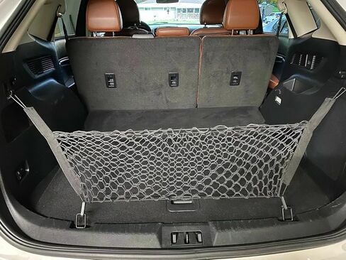 Rear Trunk Organizer Cargo Net for Ford Edge 2007–2024 – Envelope Style Cargo Net for SUV – Premium Mesh Elastic Car Trunk Organizer Vehicle Carrier Storage – Compatible with Edge in Saudi Arabia