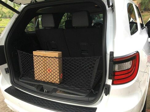 شبكة شحن منظم الجذع الخلفي ل Dodge Durango 2011-2025 - شبكة شحن على طراز المغلف لسيارات الدفع الرباعي - تخزين مركبة مركبة مركبة من منظمات السيارة - متوافقة مع دورانجو in Saudi Arabia
