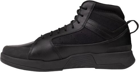 أحذية OTB T-Kool Mid Tactical Boots للرجال والنساء-أحذية قتالية خفيفة الوزن وذات تريرة مع نعل مقاومة للانزلاق ، حذاء الرجال المنخفض ، الأسود ، الجلود الأسود in Kuwait