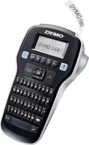 Dymo Labelmanager 160 - Label Printers (Thermal Transfer, Lcd, D1, Black, Silver, Qwertz, Aa) in Saudi Arabia