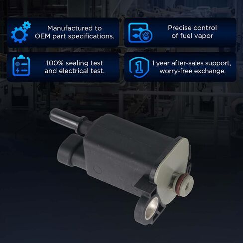 AITKEN VAPOR CANISTER PURGE صمام الملف اللولبي متوافق مع بويك ، كاديلاك ، تشيفي ، GMC ، Hummer H2 ، بونتياك ، زحل P/N 12592015. in Kuwait