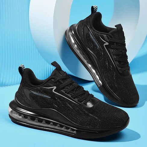 Men's Arch Support Comfortable Air Cushion Running Shoes Lace Up Casual Dress Multifunctional Shoes in Saudi Arabia
