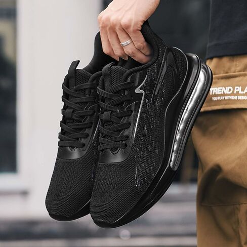 Men's Arch Support Comfortable Air Cushion Running Shoes Lace Up Casual Dress Multifunctional Shoes in Saudi Arabia
