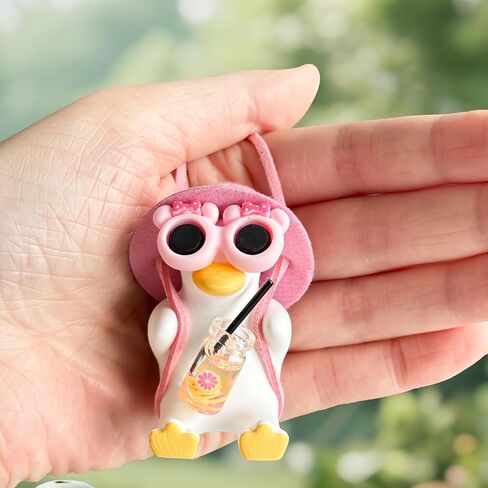 Car Mirror Hanging Accessories Swinging Dog Ornament – Funny Hanging Dog with Sunglasses & Scarf, Cool Rearview Mirror Decor for Cars, Cute Auto Accessories in Saudi Arabia