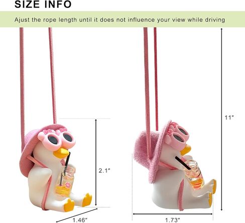 Car Mirror Hanging Accessories Swinging Dog Ornament – Funny Hanging Dog with Sunglasses & Scarf, Cool Rearview Mirror Decor for Cars, Cute Auto Accessories in Saudi Arabia