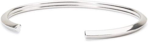 TROLLBEADS Heart Bangle - Elegant Silver Bracelet for Charm Collection | Silver 925 | Stardust collection | Design by Mette Saabye in Saudi Arabia