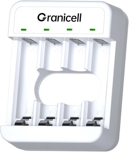 8 Bay Smart Battery Charger with AA & AAA Rechargeable Batteries,8 Pcs AA 2800mAh & 8 Pcs AAA 1100mAh High Capacity NiMH Battery in Saudi Arabia