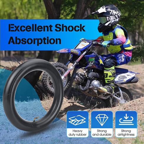 استبدال الأنبوب الداخلي 2.50/2.75-10 من Honda CRF50 XR50 Razor MX650 MX500 SX500 YAMAHA PW50 TTR50 SUZUKI JR50 SSR KDX50 APOLLO COOLSTER 49CC 50CC MOTOCYCLE BIKE BIKE in Kuwait