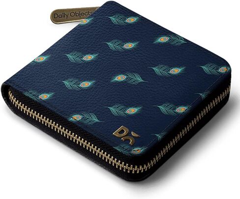 Stylish Slim Zip Around Wallet | Women's & Mens Bifold Wallet Purse With Coin, Card Slots | Soft Genuine Leather in Saudi Arabia