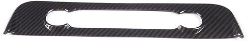 TOYCIDFG Dashboard Air Conditioner Switch Cover Trim Frame for Ford Maverick 2022-2025, Interior Center Control Car Decoration Accessories (Carbon Fiber Grain) in Saudi Arabia