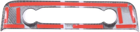 TOYCIDFG Dashboard Air Conditioner Switch Cover Trim Frame for Ford Maverick 2022-2025, Interior Center Control Car Decoration Accessories (Carbon Fiber Grain) in Saudi Arabia