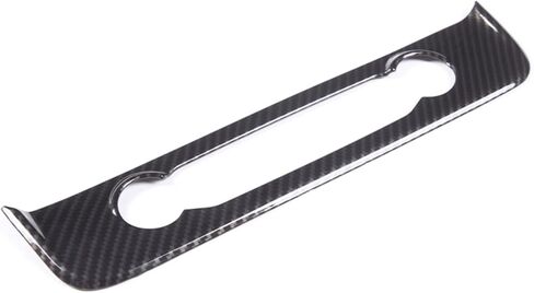 TOYCIDFG Dashboard Air Conditioner Switch Cover Trim Frame for Ford Maverick 2022-2025, Interior Center Control Car Decoration Accessories (Carbon Fiber Grain) in Saudi Arabia