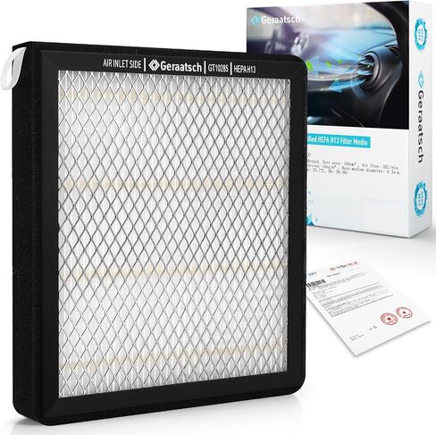 HEPA Cabin Air Filter with Activated Carbon, Certified 99.95% Filtration, CF10285(CP285) for Camry/Corolla/Highlander/Land Cruiser/RAV 4/Sienna/Prius; CT200h/ES300h/NX300; Legacy/Outback in Saudi Arabia