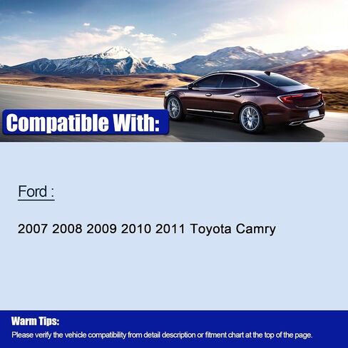 طقم LCWRGS Front Tie Rod Linds لعام 2007 2008 2009 2010 2011 Toyota Camry ، 4 نهايات قضيب ربط داخلي وخارجي 2 أحذية ، EV800306 ES80603 ES80602-6pcs in Saudi Arabia