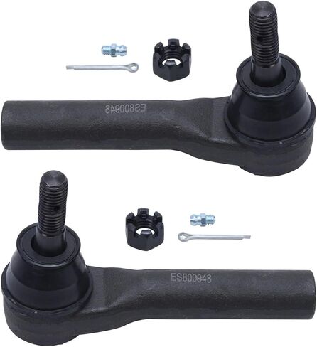 Detroit Axle - 2 Front Outer Tie Rods for Chevy Silverado 1500 Tahoe GMC Sierra 1500 Yukon XL Cadillac Escalade Outer Tie Rod End Links Replacement in Saudi Arabia