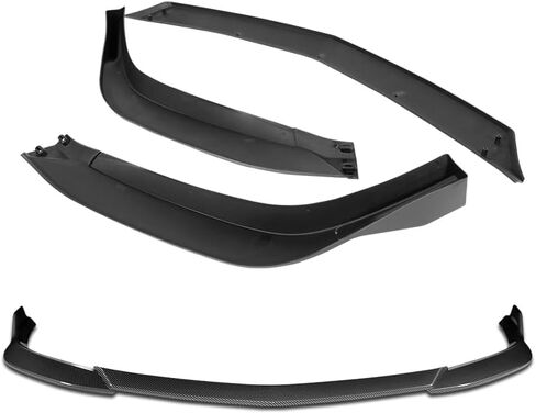 3pcs TR-Style Front Bumper Lip Spoiler Body Kit Compatible with 2023-2025 Acura Integra 2024 (Carbon Painted) in Kuwait