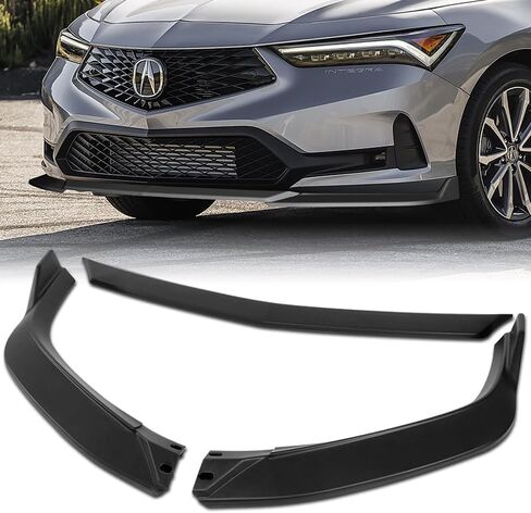 3pcs TR-Style Front Bumper Lip Spoiler Body Kit Compatible with 2023-2025 Acura Integra 2024 (Carbon Painted) in Saudi Arabia