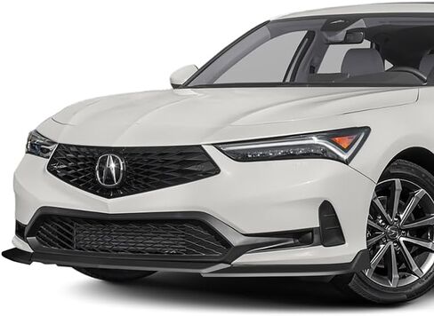 3pcs TR-Style Front Bumper Lip Spoiler Body Kit Compatible with 2023-2025 Acura Integra 2024 (Carbon Painted) in Saudi Arabia
