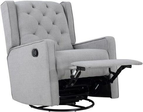 كرسي سويت بيبي برايتون الانزلاقي الدوار - قماش تويد ناعم معنقدة in Kuwait