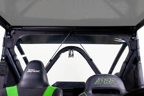 Seizmik UTV الزجاج الأمامي الخلفي الناعم متوافق مع نماذج Kawasaki KRX 1000 2020-2022 UTV | كل التضاريس الزجاج الأمامي | جنبا إلى جنب الملحقات in Kuwait