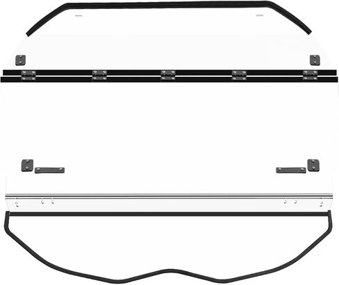 X3 Flip Windshield ، الزجاج الأمامي المقاوم للخدش ، الزجاج الأمامي الكامل للزجاج الأمامي من أجل إكسسوارات Can-Am Maverick X3 و X3 Max 2017-2025 ، مصممة التصميم متعدد المراحل ، تنفيس ، مفتوحة بالكامل in Saudi Arabia