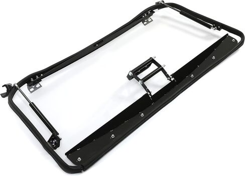 HECASA Flip 3-in-1 Windshield Compatible with 2016+ Polaris General 1000/ 4 1000 Open Vented Closed Windscreen Stretch Bracket Included Clear in Saudi Arabia
