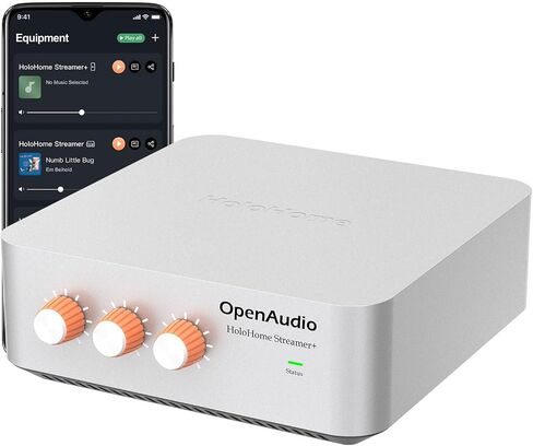 StreamerAmp Pro: Multi-Room Streaming Amplifier | Airplay2, Spotify Connect, DLNA | Mobile APP | Equalizer | Bluetooth Audio, RCA (Electronic_Component_Amplifier in Saudi Arabia